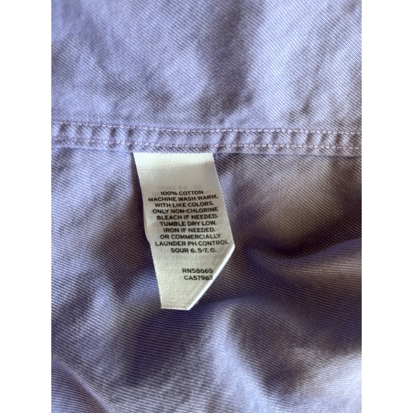 Nordstrom Rack 15 Lavender Purple Button Down Dress Shirt. - Picture 5 of 8